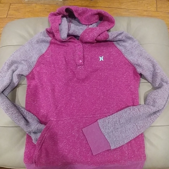 Hurley Sweaters - HURLEY 2 tone purple hoodie